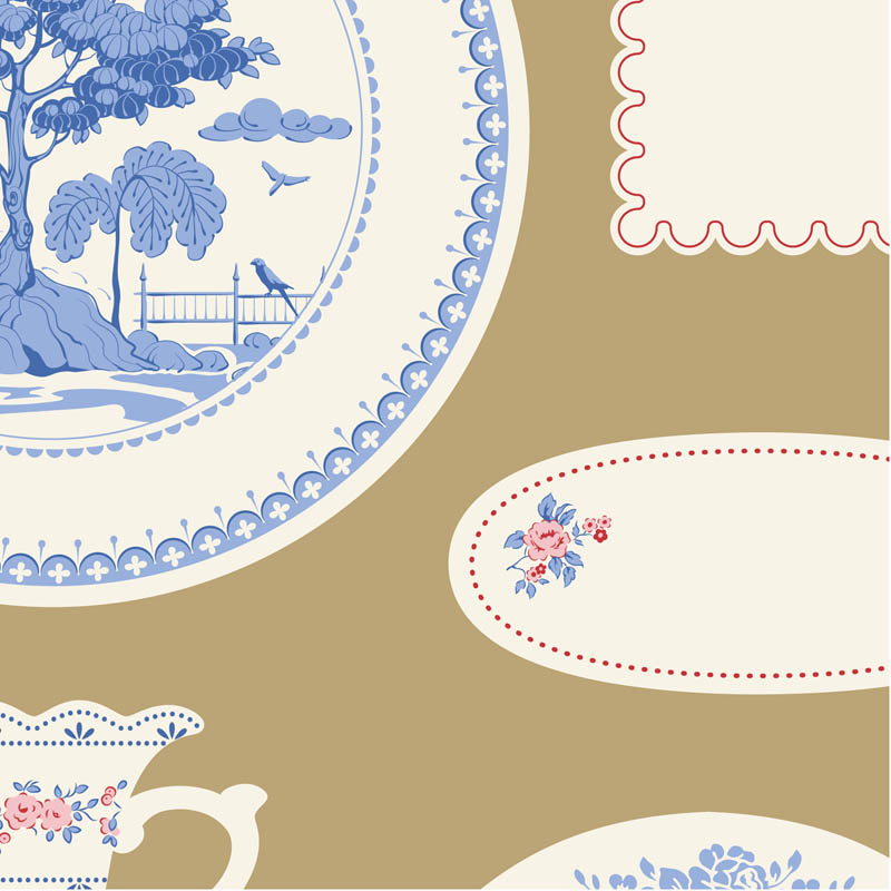 Labels & Ornaments Ochre
