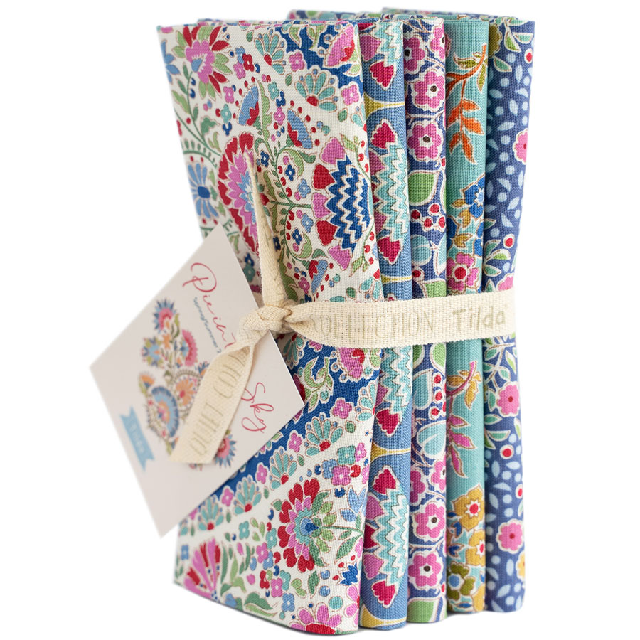 Fat Quarter Bundle Blue-Teal