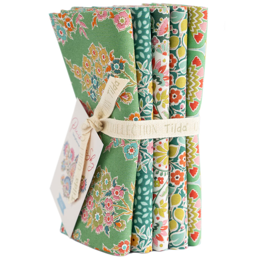 Fat Quarter Bundle Green-Pine