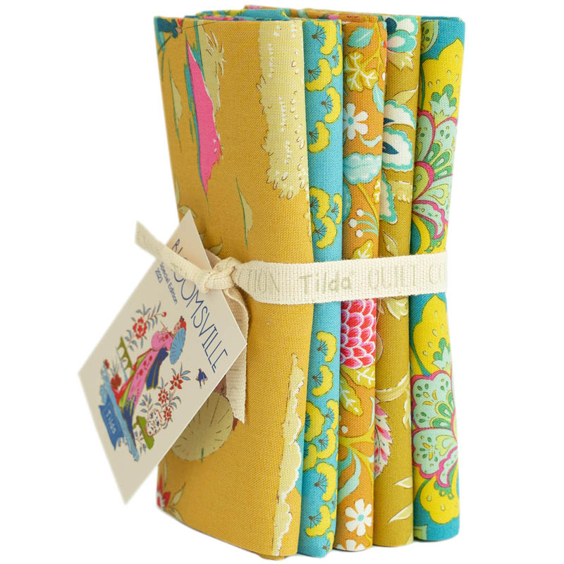 Fat Quarter Bundle Corn/Sky