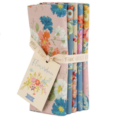 Fat Quarter Bundle Blue/Peach
