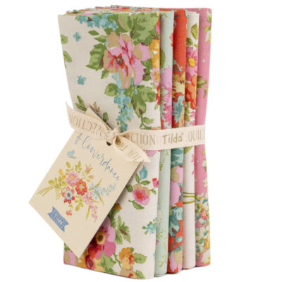 Fat Quarter Bundle Salmon/Cream