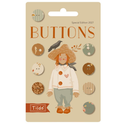 Buttons A Festive Autumn 12mm