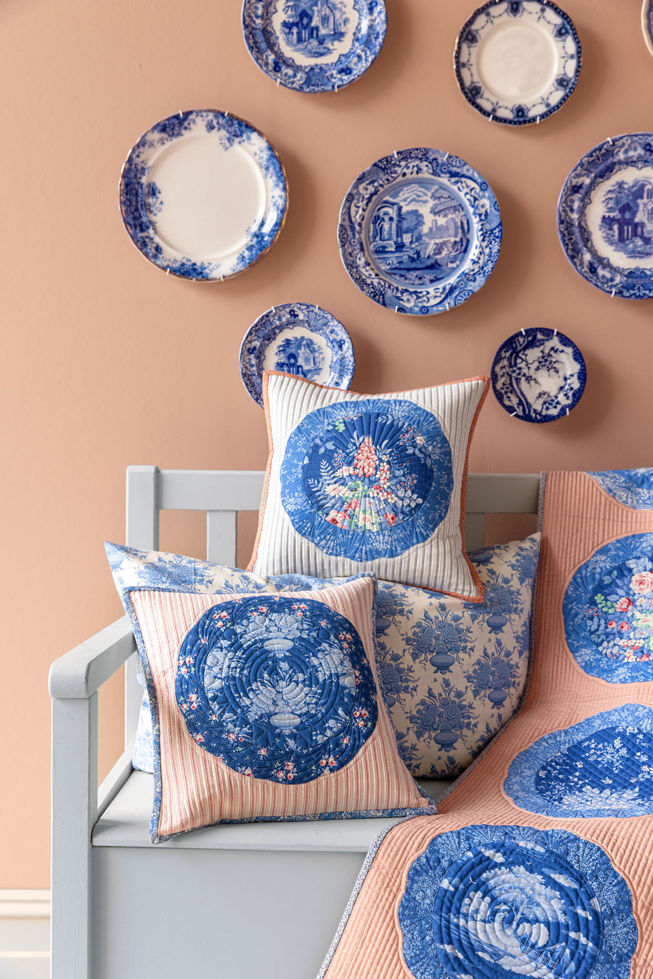 Something Blue-33-Plate Pillows